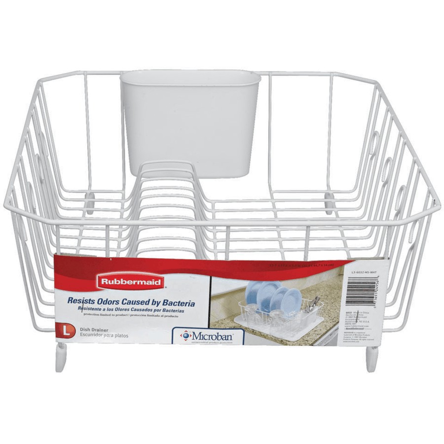 Rubbermaid 14 x 17 White Dish Drainer Home Hardware