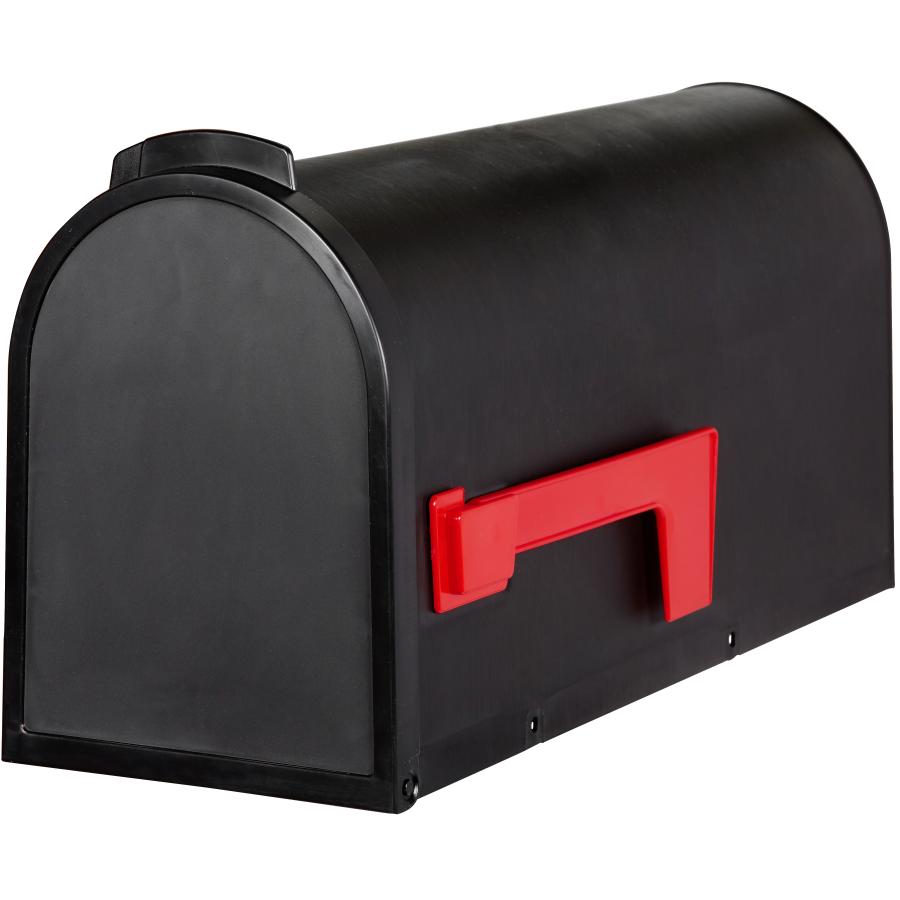 PRO-DF Black Plastic Rural Mailbox | Home Hardware