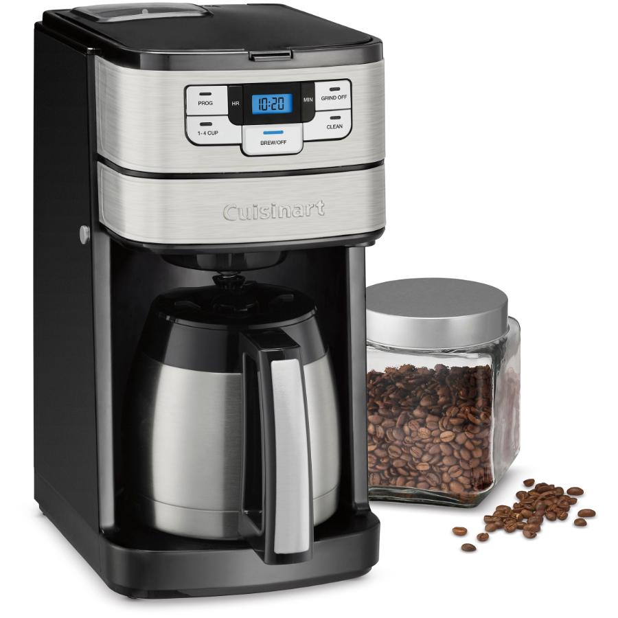 Cuisinart コーヒーメーカー ブラック CUISINART Automatic Grind & Brew Thermal Coffeemaker | Home Hardware