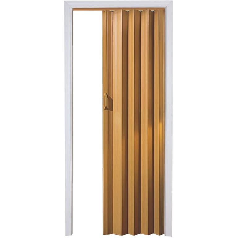 Colonial Elegance 2436"x80" Via Oak Folding Door Home Hardware