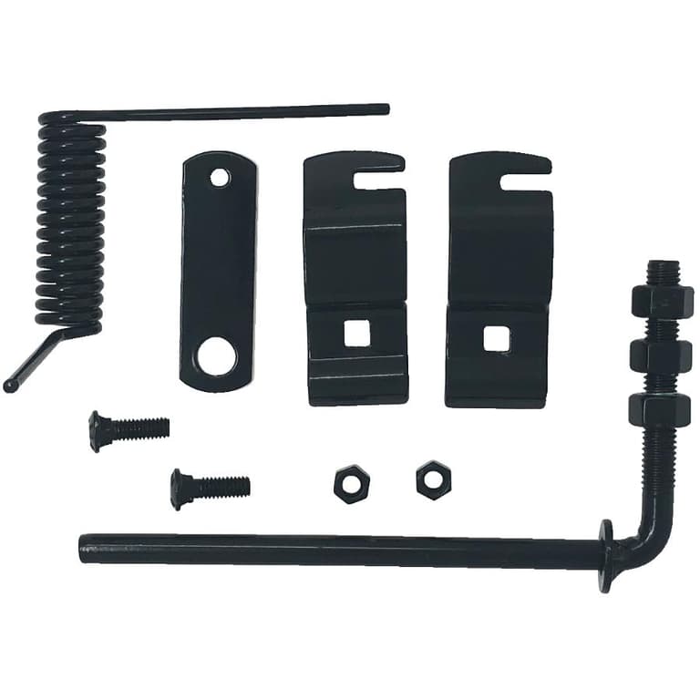 Nuvo Iron Self Closure Hardware Gate Kit Home Hardware
