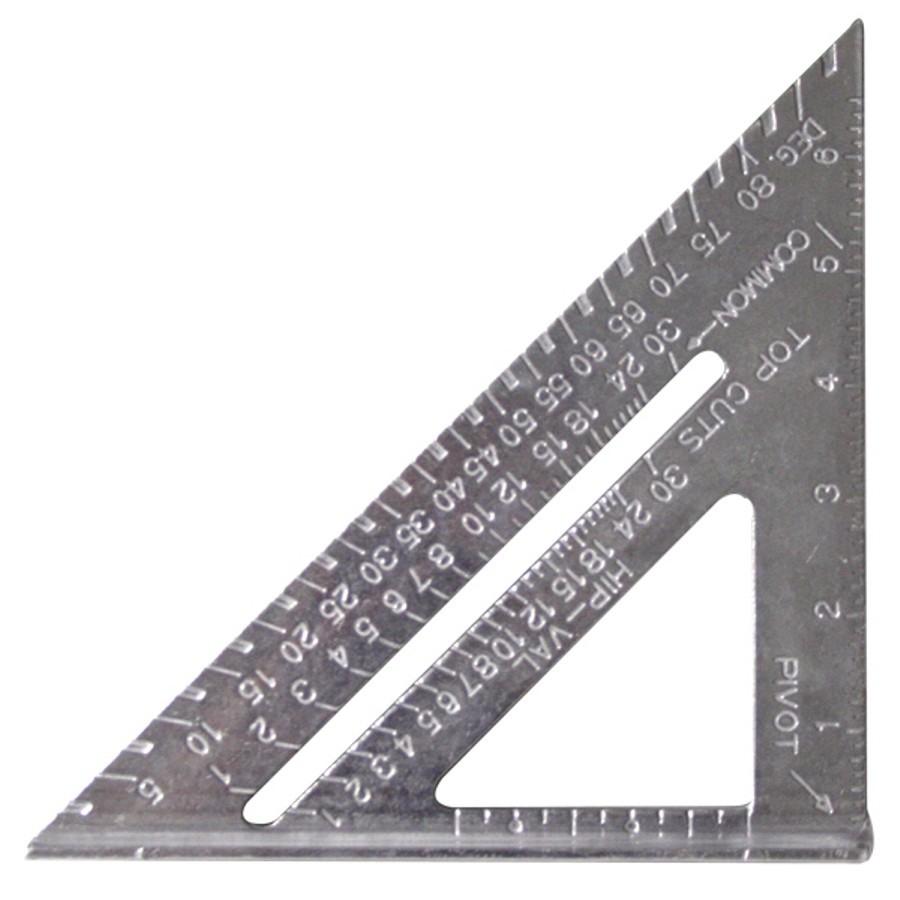 Dekton 6'' Aluminium Square Speed Square Measuring Tool Roofing Triangle Joinery 