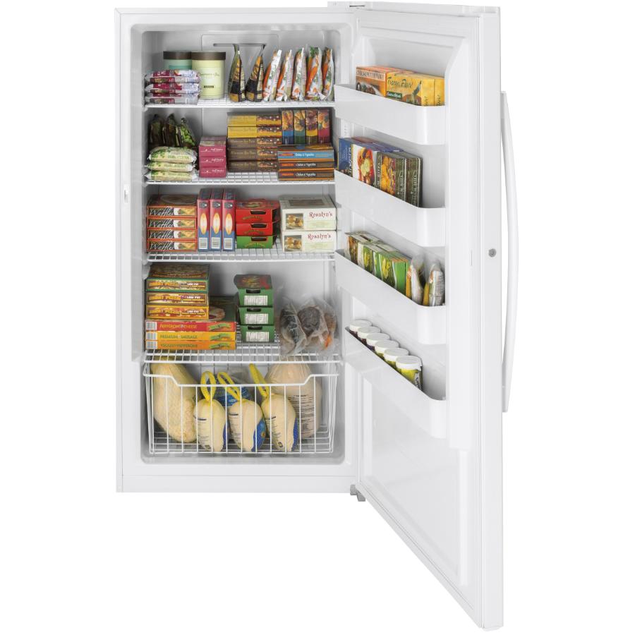 GE 17.3 cu. ft. Vertical Freezer (FUF17SMRWW) | Home Hardware