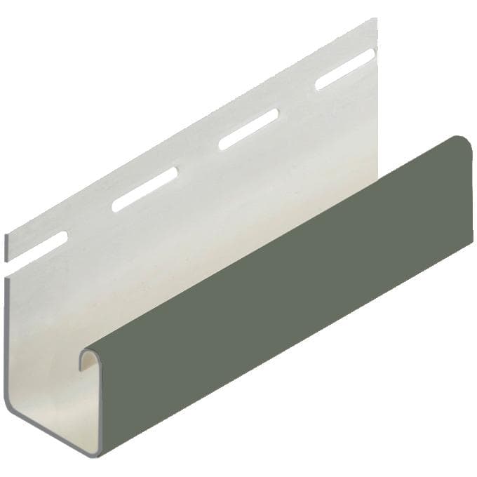Kaycan 3/4" x 12'6" Evergreen Vinyl JTrim Home Hardware