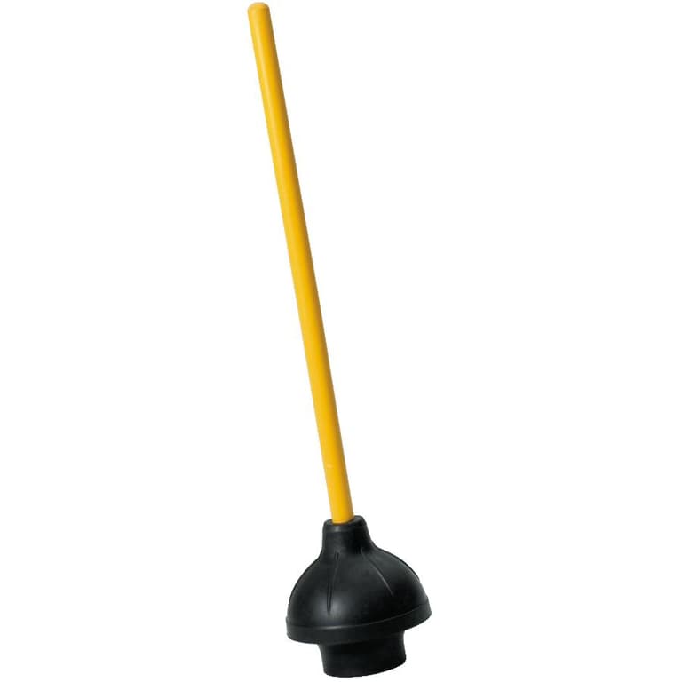 6" Black Toilet Plunger Home Hardware