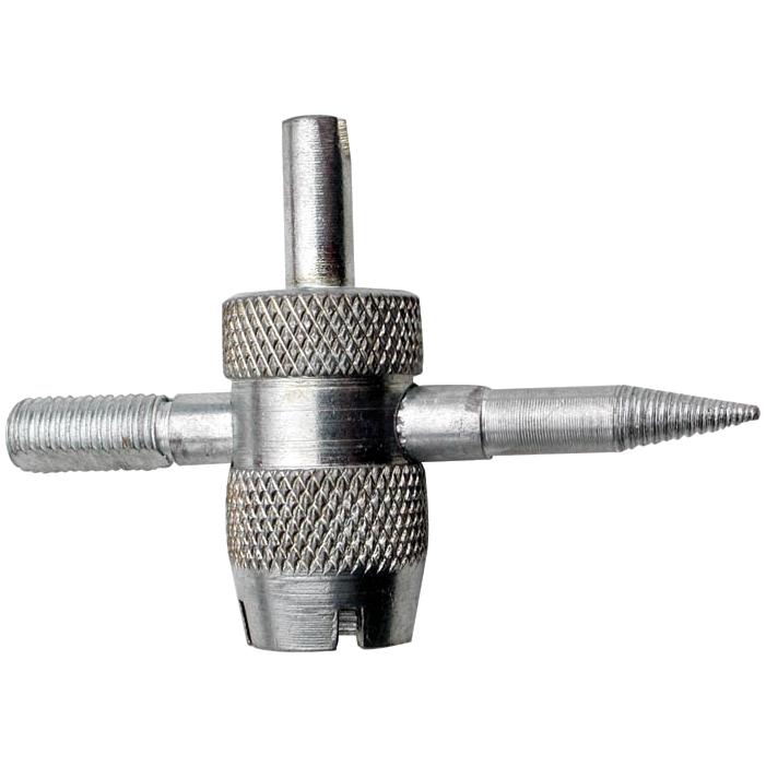 SL Valve Core Remover/Installer With Dual Size SAE 1/4 5/16 Port Air Conditioning Line Repair Tools With 20 Valve Cores I321747134