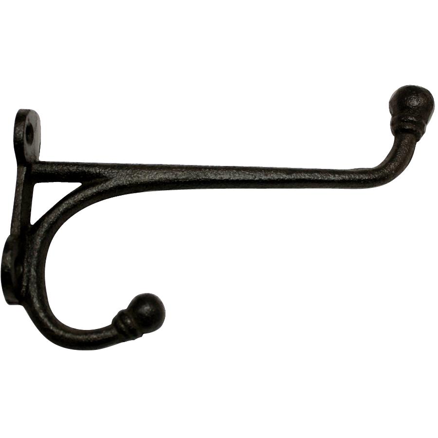 Cast Iron Shell Tip Hat and Coat Hook