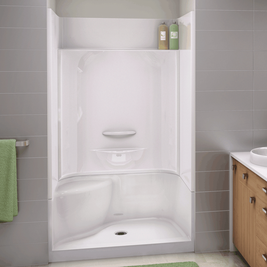 Maax Essence 4 Piece Shower Cabinet W Right Fixture Home Hardware
