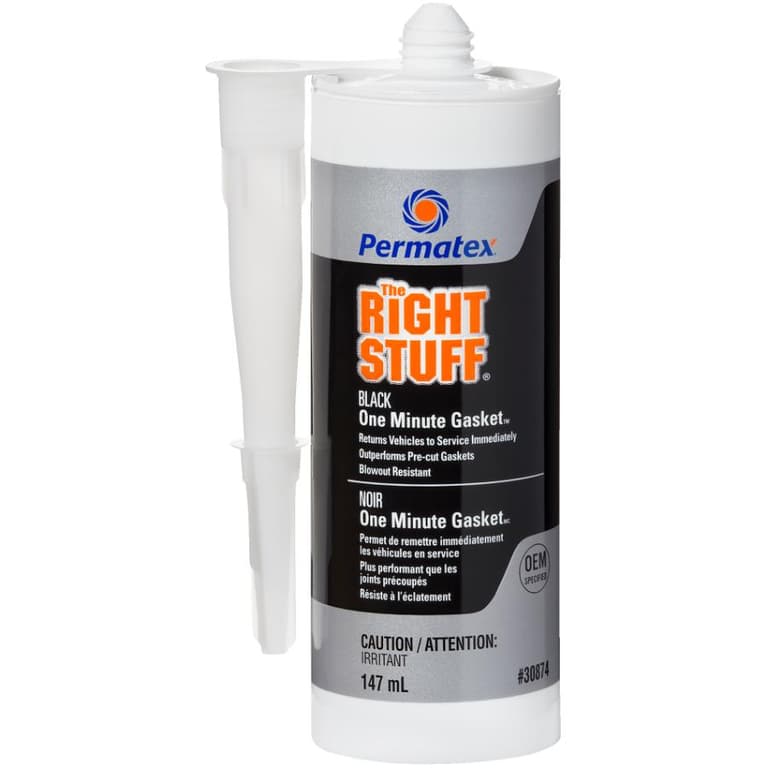 Permatex 147ml Black 'The Right Stuff' Gasket Maker Sealant Home Hardware