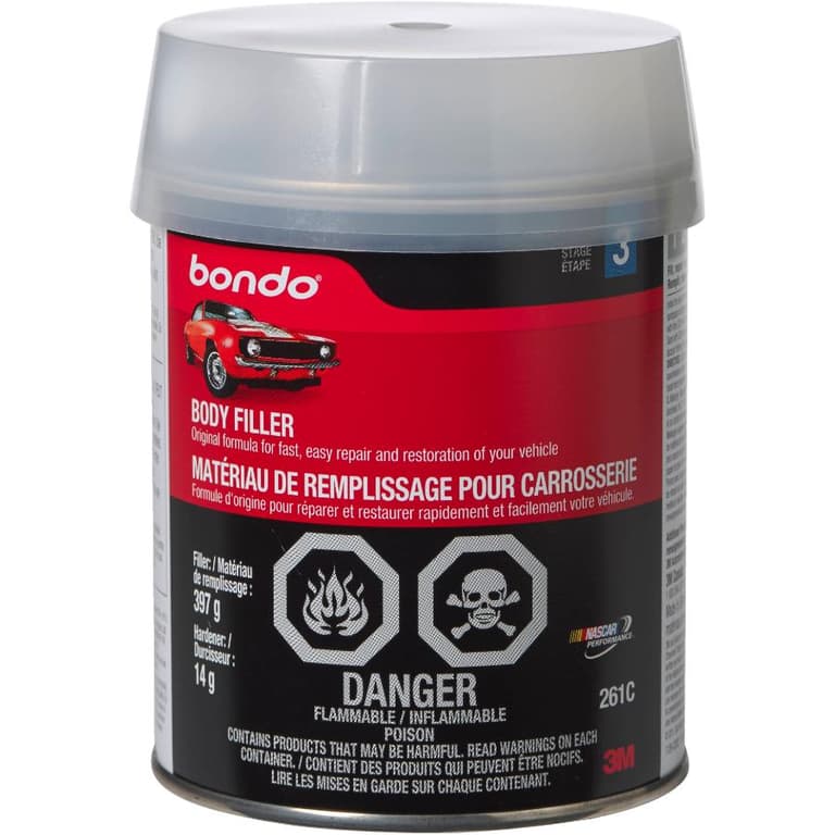 BONDO 397g Body Filler, with Hardener