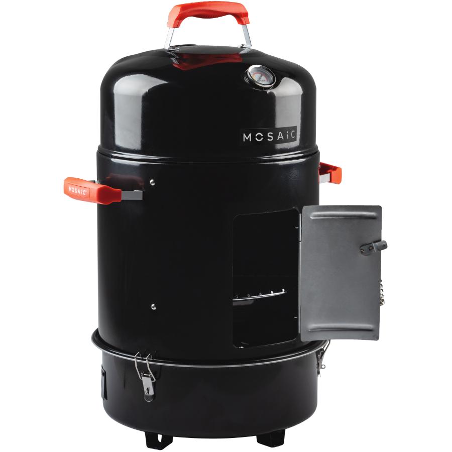 MOSAIC Compact Charcoal Bullet Smoker Home Hardware