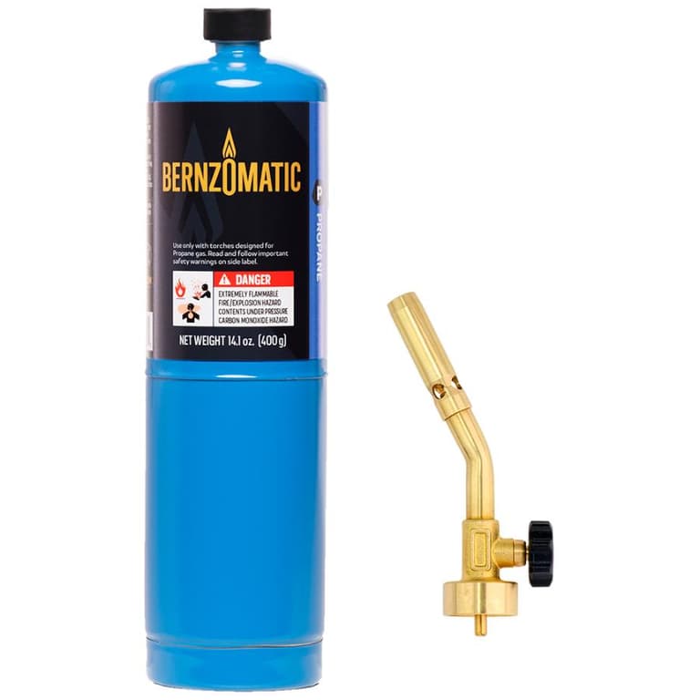 Benchmark 2 Piece Propane Torch Kit, with 14.1oz Tank | Home Hardware
