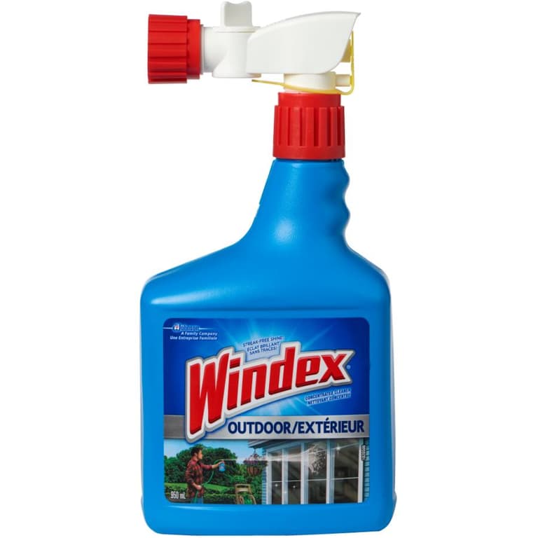 Simple Exterior Windex with Simple Decor