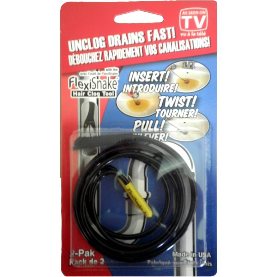 FLEXISNAKE Drain Hair Clog Tool Home Hardware