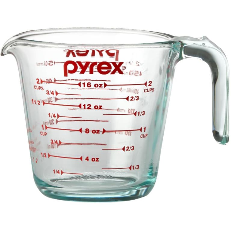 Pyrex 500mL Glass Measuring Cup Home Hardware