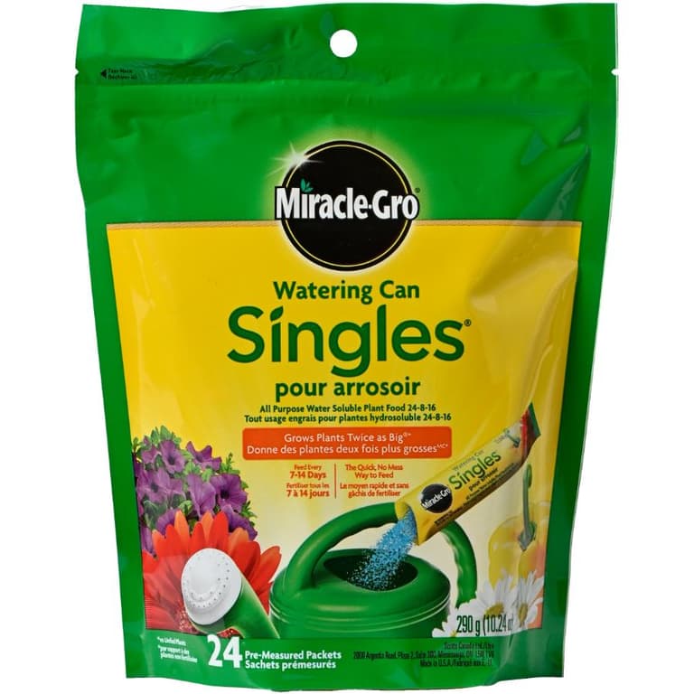 MiracleGro 24 Pack 24816 Water Soluble Singles Plant