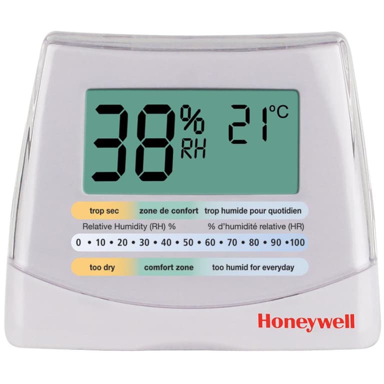 Honeywell Digital Indoor Hygrometer/Thermometer Home Hardware