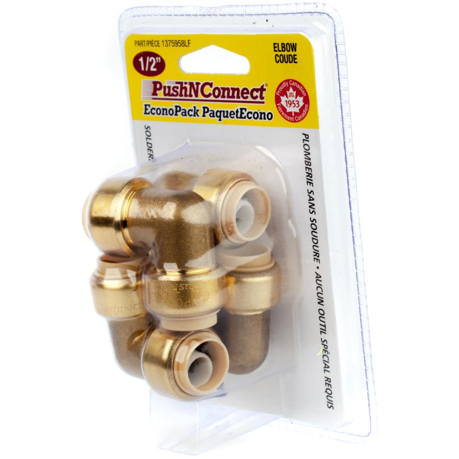 1/2 Push x Female Elbow 90 - Push-Fit (Lead-Free