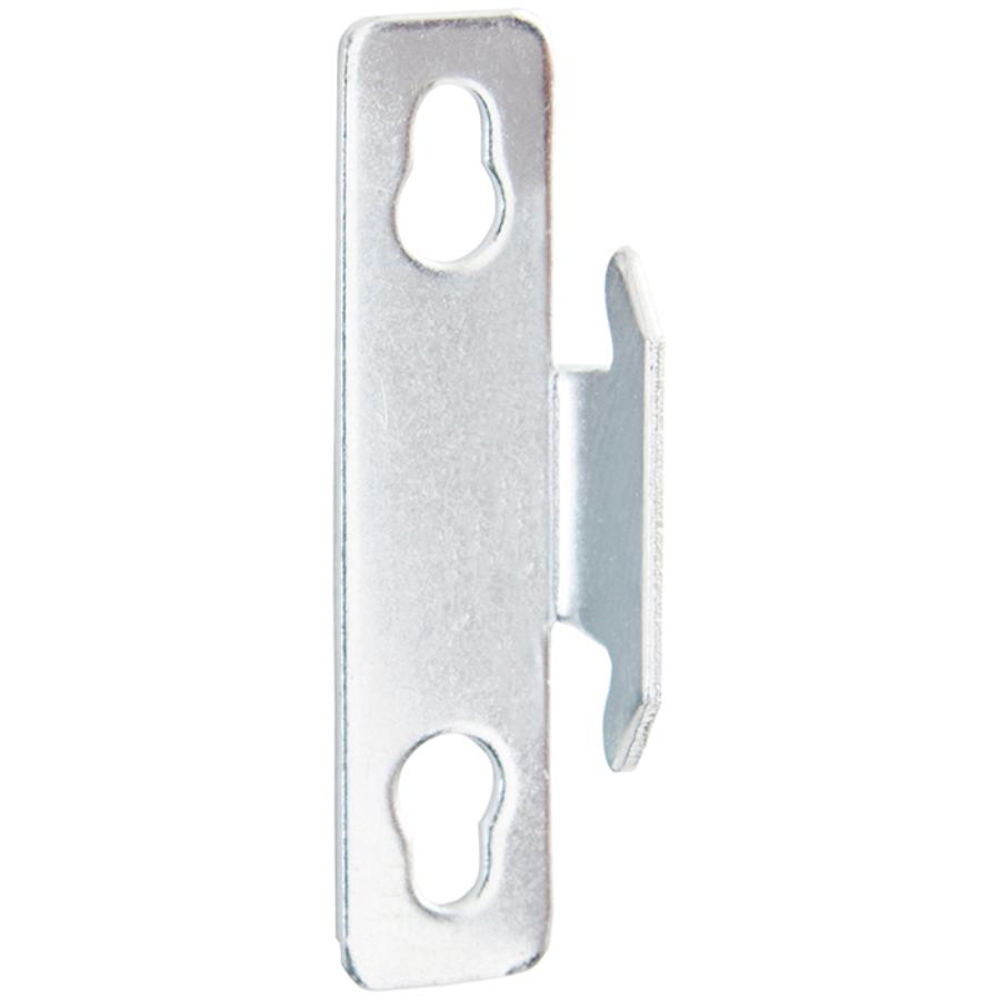 Kenney  Chrome  Silver  Curtain Rod Support Hook 
