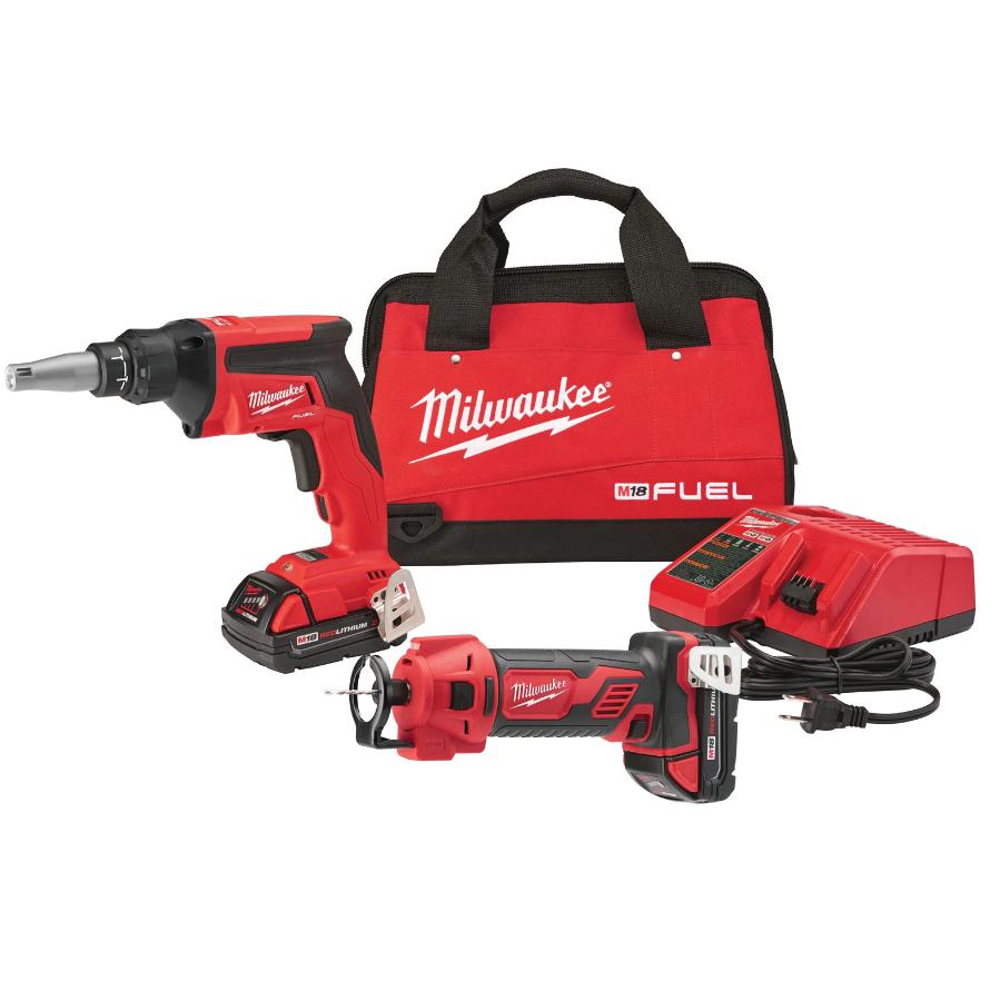 Cordless drywall screw gun and router combo sale