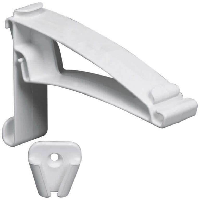 Euramax Canada Traditional White Hidden Vinyl Gutter Hook Home Hardware