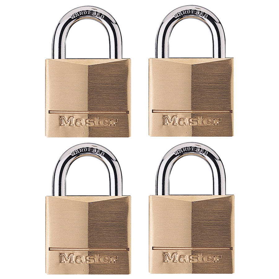 MASTER LOCK 4 Pack 1-9/16