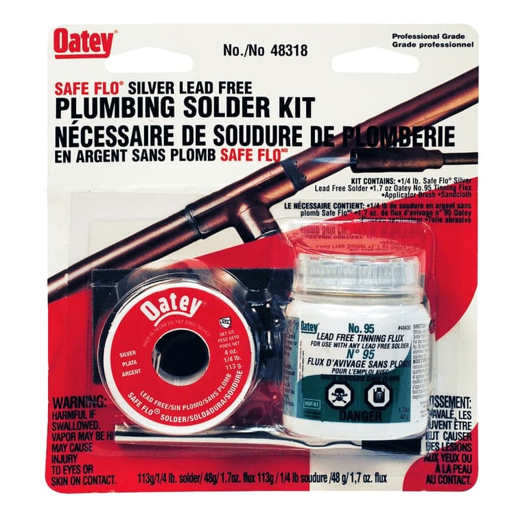 Oatey Lead Free Solder Plumbers Kit Home Hardware