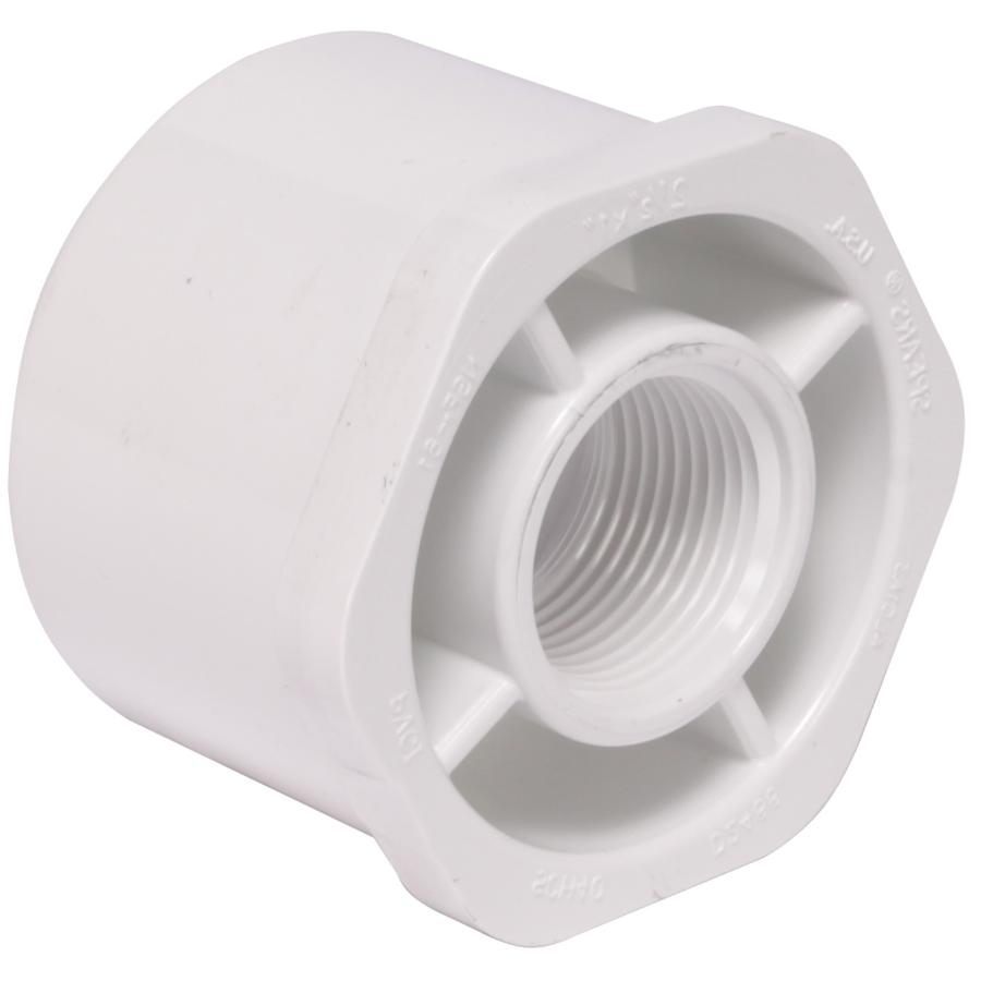 Schedule 40 3 4 X 1 2 Fpt Pvc Reducing Bushing Home Hardware