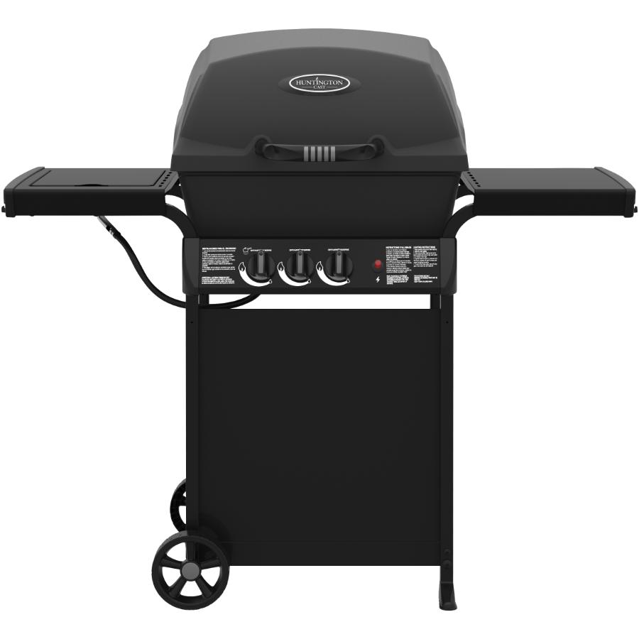 HUNTINGTON Black Propane BBQ 3 Burner Home Hardware