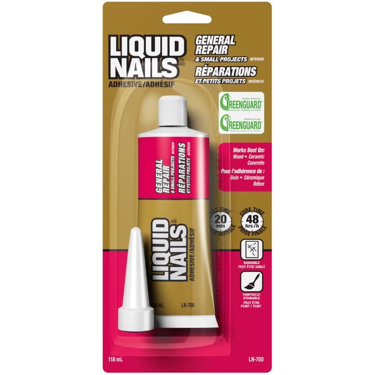 Liquid Nails 118mL Liquid Nails General Repair Adhesive Home Hardware