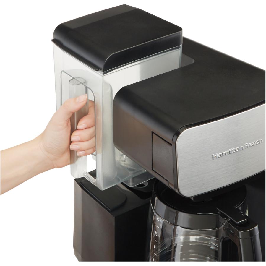 Hamilton Beach 12 Cup Stainless Steel Easy Access Ultra Basket