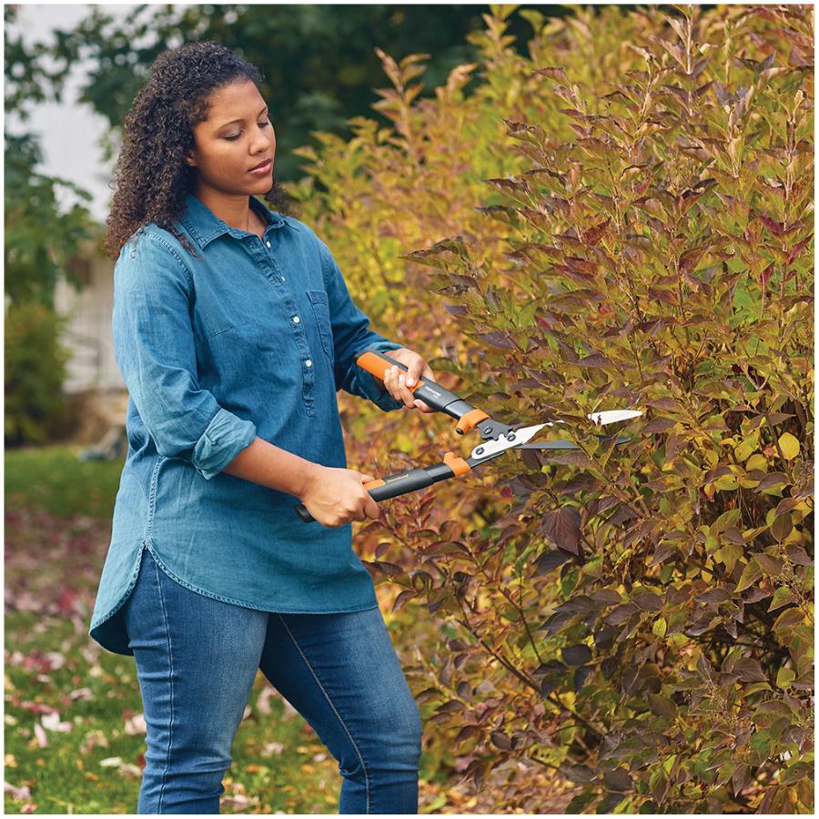 FISKARS Powergear 2 Hedge Shears, with 10