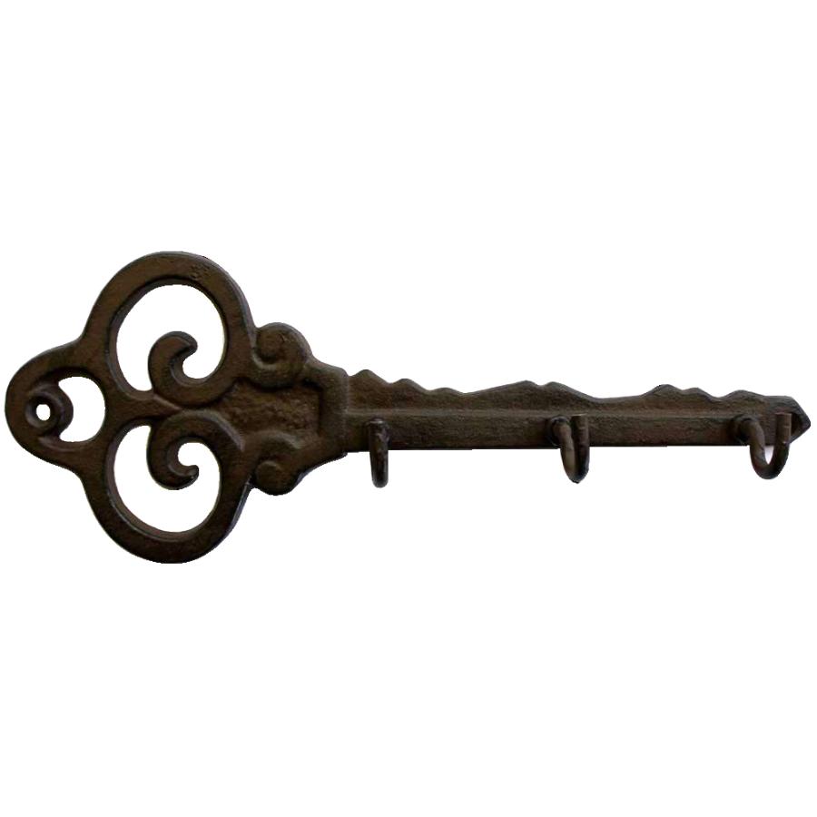 Koppers Home Cast Iron Key Shape Key Rack