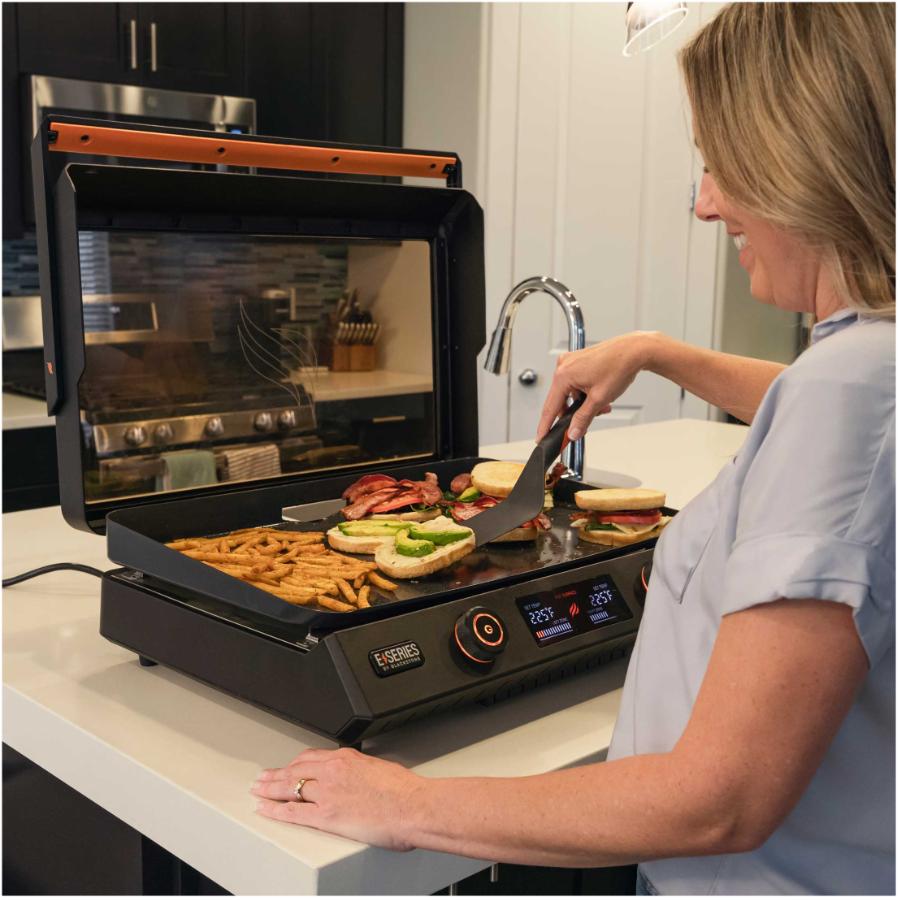 Blackstone E Series Electric Grill Flat Top 17 Inch Blackstone