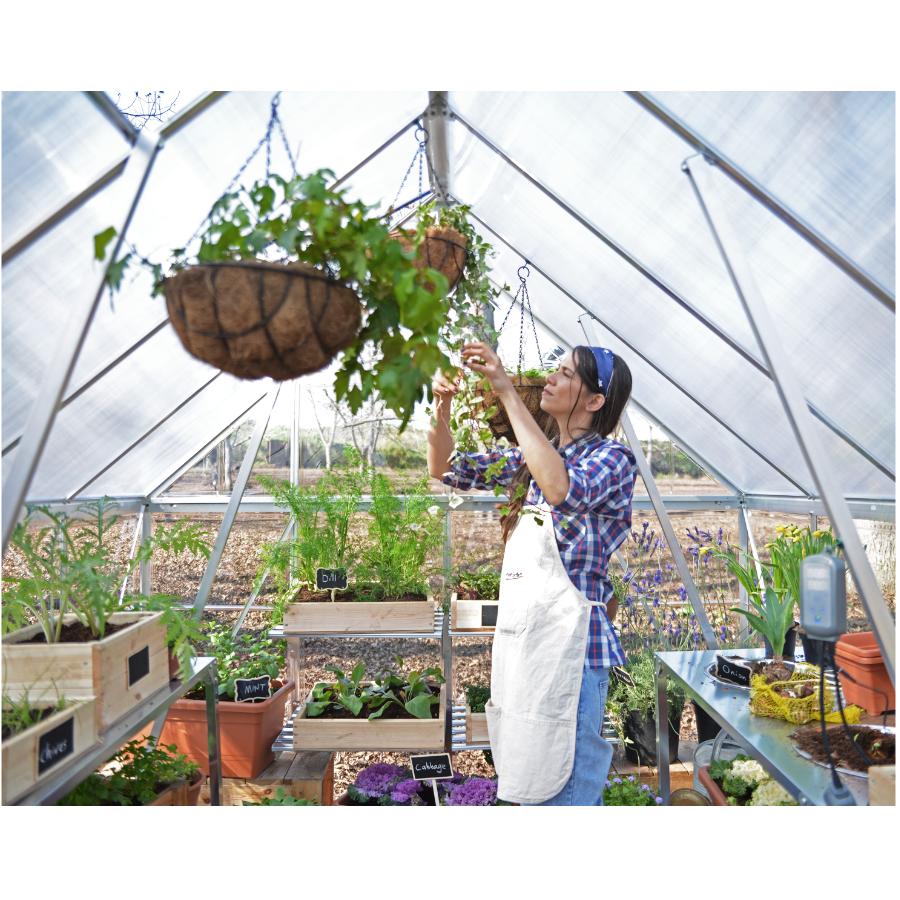 CANOPIA 6' x 8' Silver Hybrid Greenhouse | Home Hardware