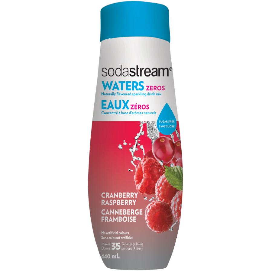 Sodastream waters zeros, sparkling Water Mix, cranberry Raspberry (811572023751)