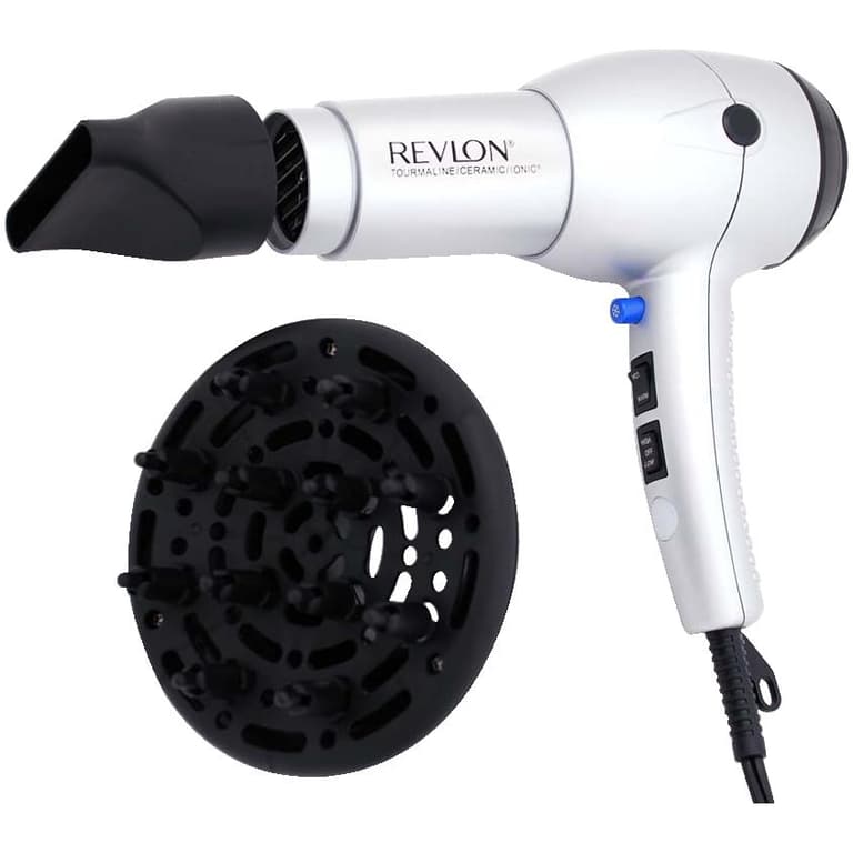 Revlon 1875 Watt 2 Heat 2 Speed Tourmaline Ceramic Ionic Hair Dryer