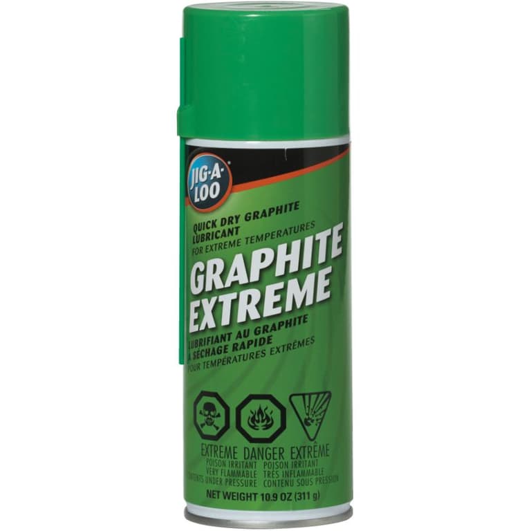 JigALoo Dry Graphite Lubricant Spray Home Hardware