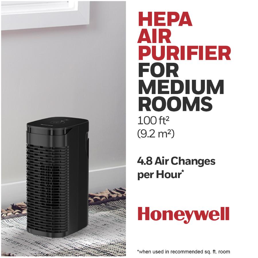 HONEYWELL True HEPA Compact Tower Air Purifier with Allergen