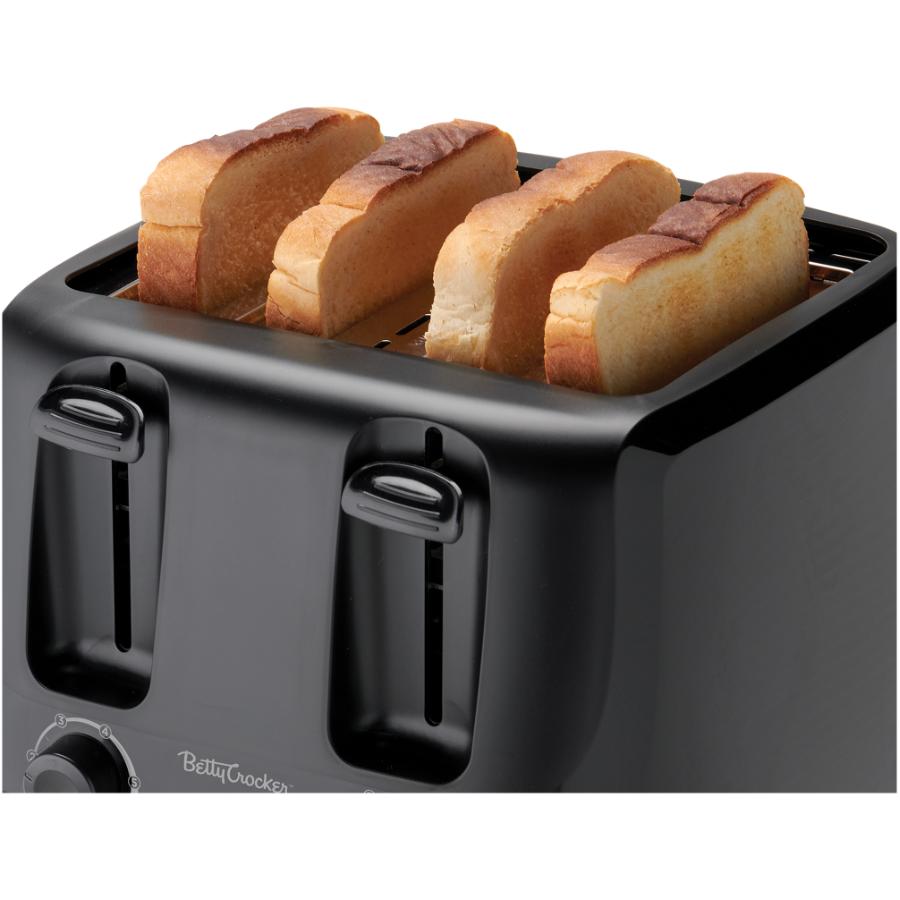 BETTY CROCKER Cool Touch 4-Slice Toaster Home Hardware