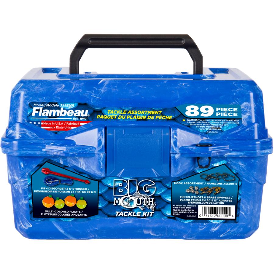 flambeau adventurer 89-pc tackle box kit Outdoors 6383FTK 3-Tray Kit, Complete Starter Fishing Tackle with Hooks, Bobbers, Stringer, and More, Green : Sports & Outdoors Flambeau Outdoors has a history dedicated to molding a passion for the outdoors Flambeau Tackle Box Trays Flambeau