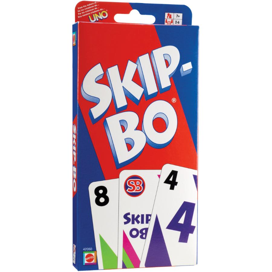 Mattel Skip-Bo Kartenspiel – Strategiespiel Für 2+ Spieler Ab 7 Jahren | Spaß Für Die Ganze Familie