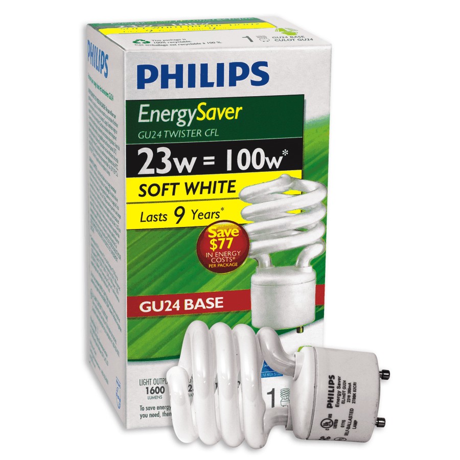 Gu24 CFL Light Bulbs JACKYLED 4-Pack UL T2 Spiral 13w Gu24 Base 2700k Warm White Fluorescent Light Bulbs Indoor Use 