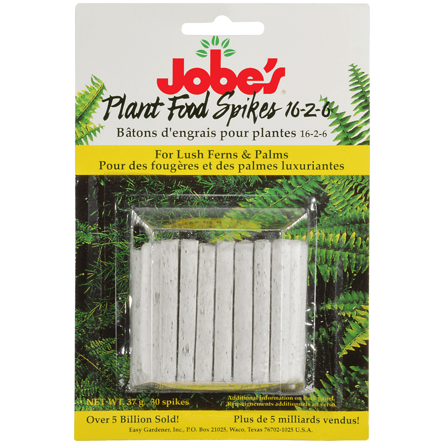JOBE'S 30 Pack Fern and Palm Plant Food Spikes | Home Hardware