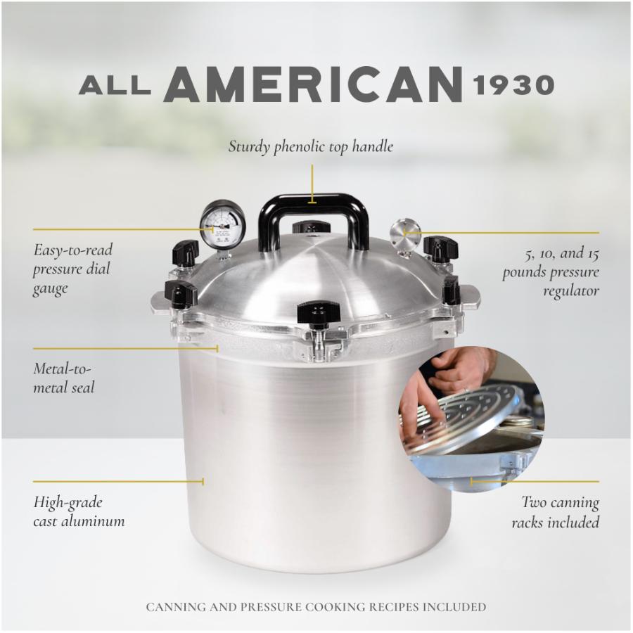 21.5 quart pressure canner sale