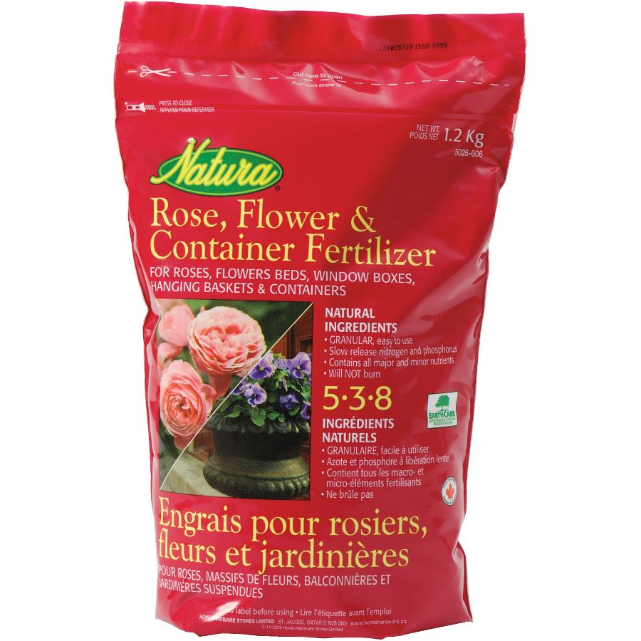 Natura  5-3-8 Rose, Flower and Container Fertilizer | Home Hardware