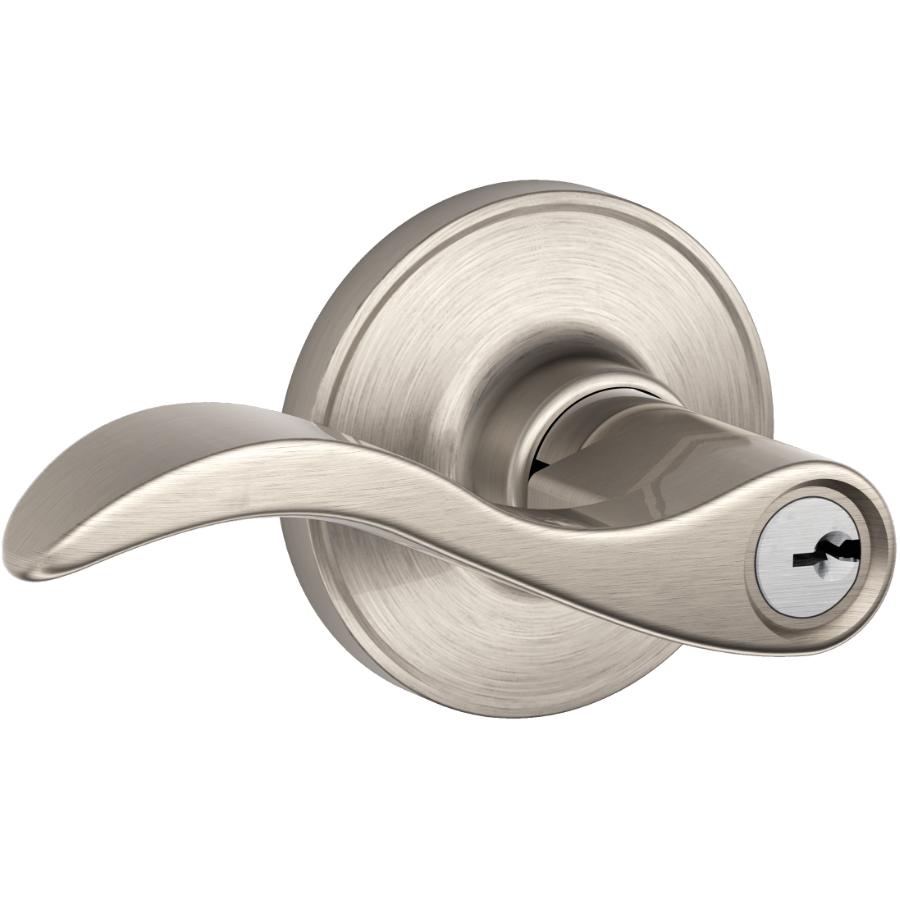 DEXTER Satin Nickel Seville Keyed Entrance Leverset | Home Hardware
