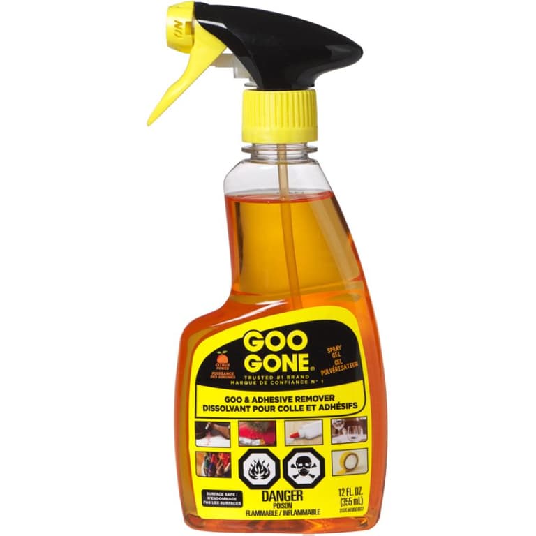Goo Gone Goo and Adhesive Remover Spray Gel Home Hardware