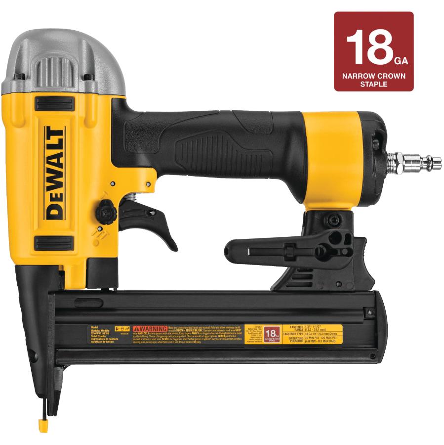 Tanstic 2000Pcs 18 Gauge 1/4" Narrow Crown Staples Kit, 1" Heavy Duty Galvanized Narrow Crown