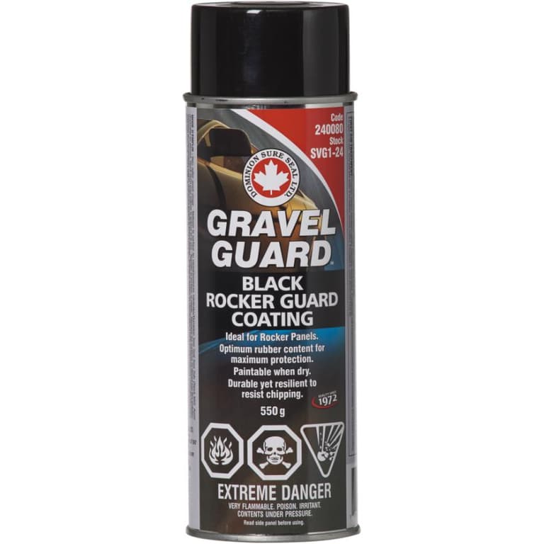 Enduit Gravel Guard I noir, 550 g Dominion Sure Seal Ltd. Home Hardware